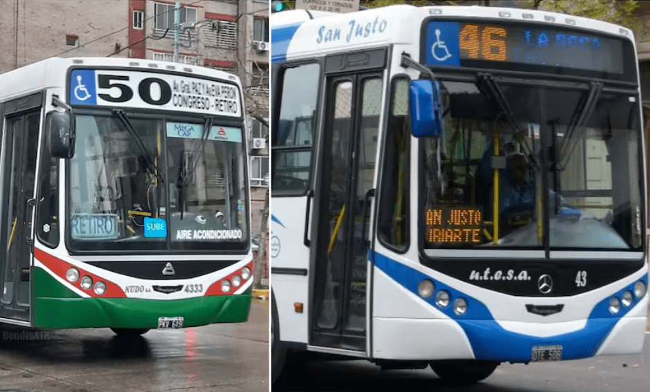 Reconfiguran recorridos de colectivos: la 46 y la 50 adoptan ruta alternativa por&nbsp;obras