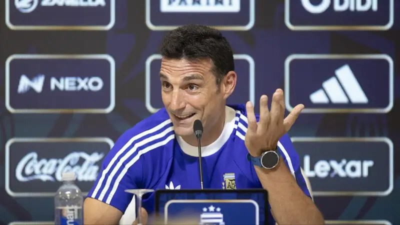 La Selección repetirá un ritual en la última conferencia de Scaloni antes de la&nbsp;final