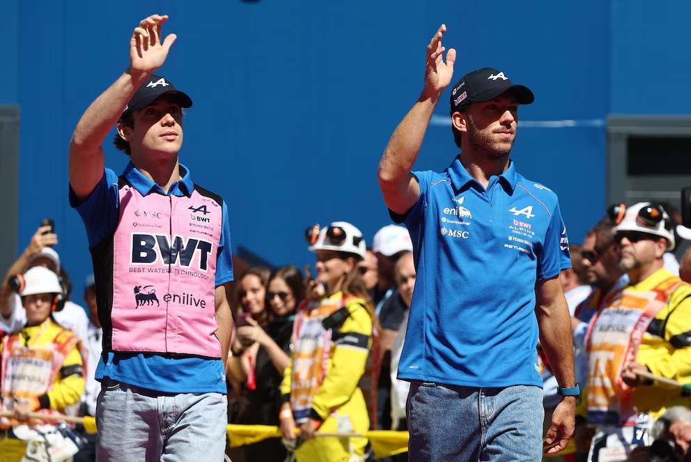 Gasly, molesto tras ser superado por Colapinto en el GP de&nbsp;España